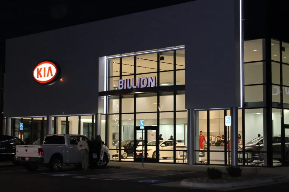 Exterior of Billion Kia
