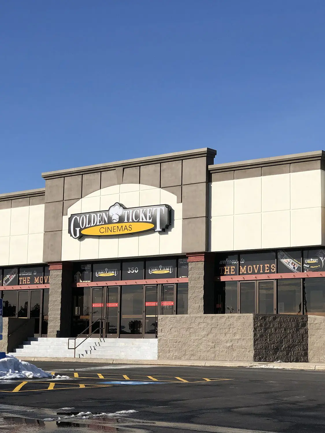 Exterior Golden Ticket Cinemas Rushmore 7 in Rapid City, SD