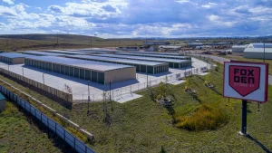 Overhead of Fox Den Storage - Eglin Location