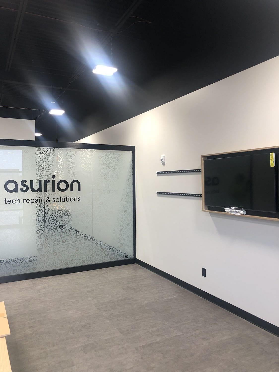 Interior lighting of Asurion Tech Repair & Solutions in Rapid City, SD