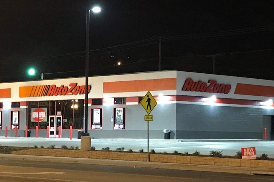 Exterior of AutoZone in Rapid City, SD