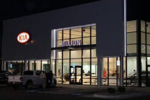 Exterior of Billion Kia