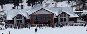 Exterior of Terry Peak Lodge in Lead, SD