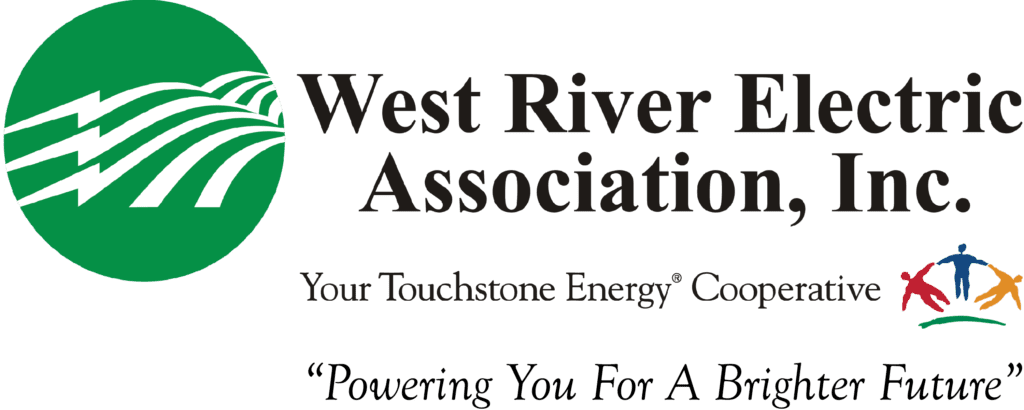 West River Electric Logo Black Lettering